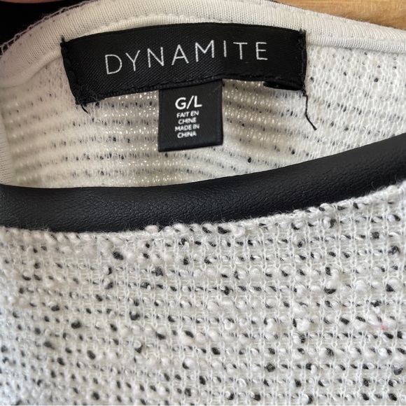 Dynamite Women’s 3/4 Length Sleeve Blouse Large - Picture 2 of 16